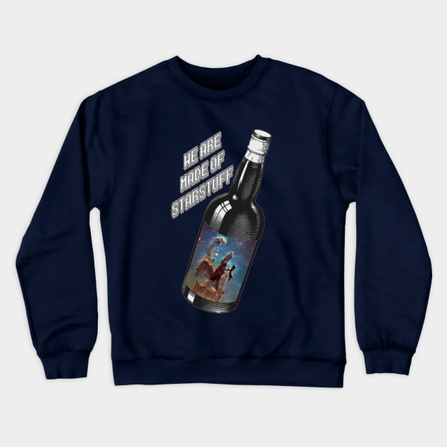 Drink Starstuff Crewneck Sweatshirt by CONANdesigns